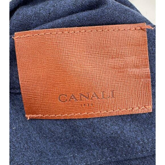 Canali Men's‎ Impeccabile Wool 5-Pocket Pants - Picture 10 of 13